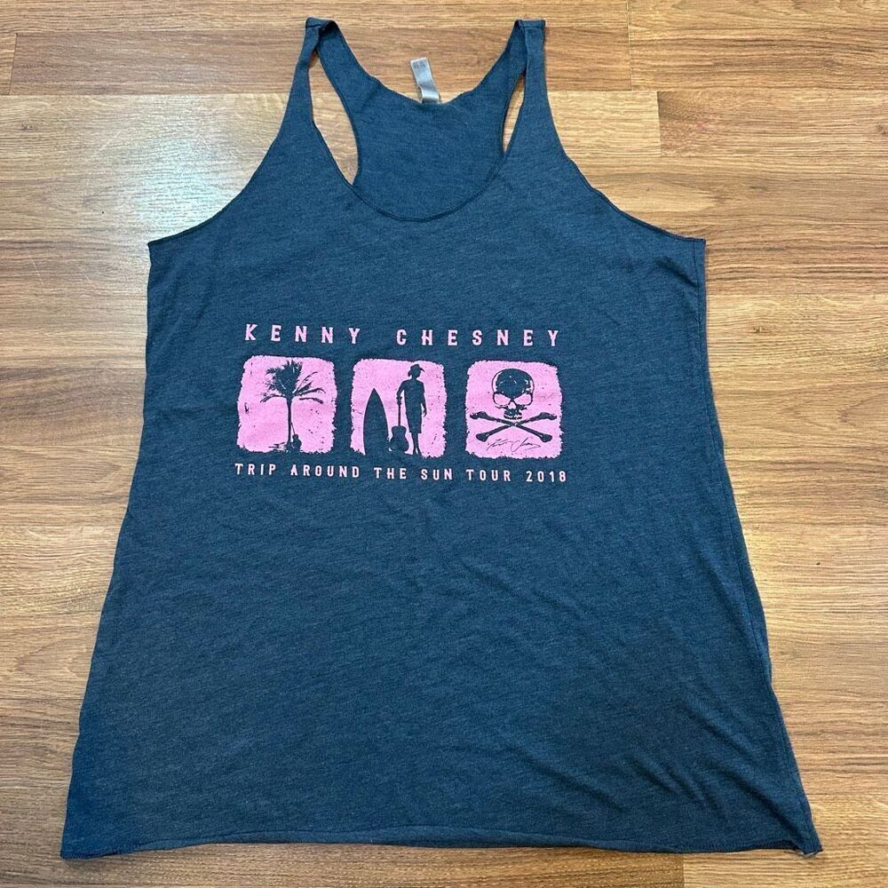 Kenny Chesney Concert Merch Tank Top Shirt | Women Size XL